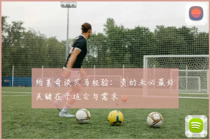 约基奇谈买马经验：贵的未必最好关键在于适合与需求